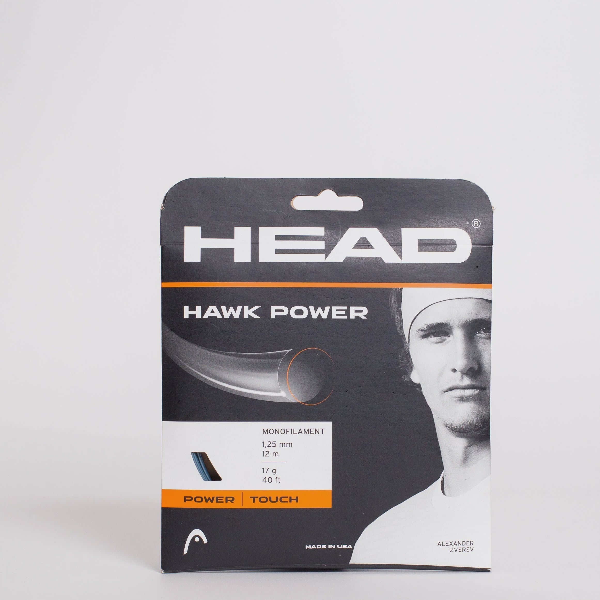 Hawk Power 17G/1.25 String Petrol Blue