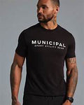 Municipal 4AM Club T-Shirt Black/White Small