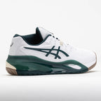 Men’s Gel Resolution X White/Saxon Green 8.5