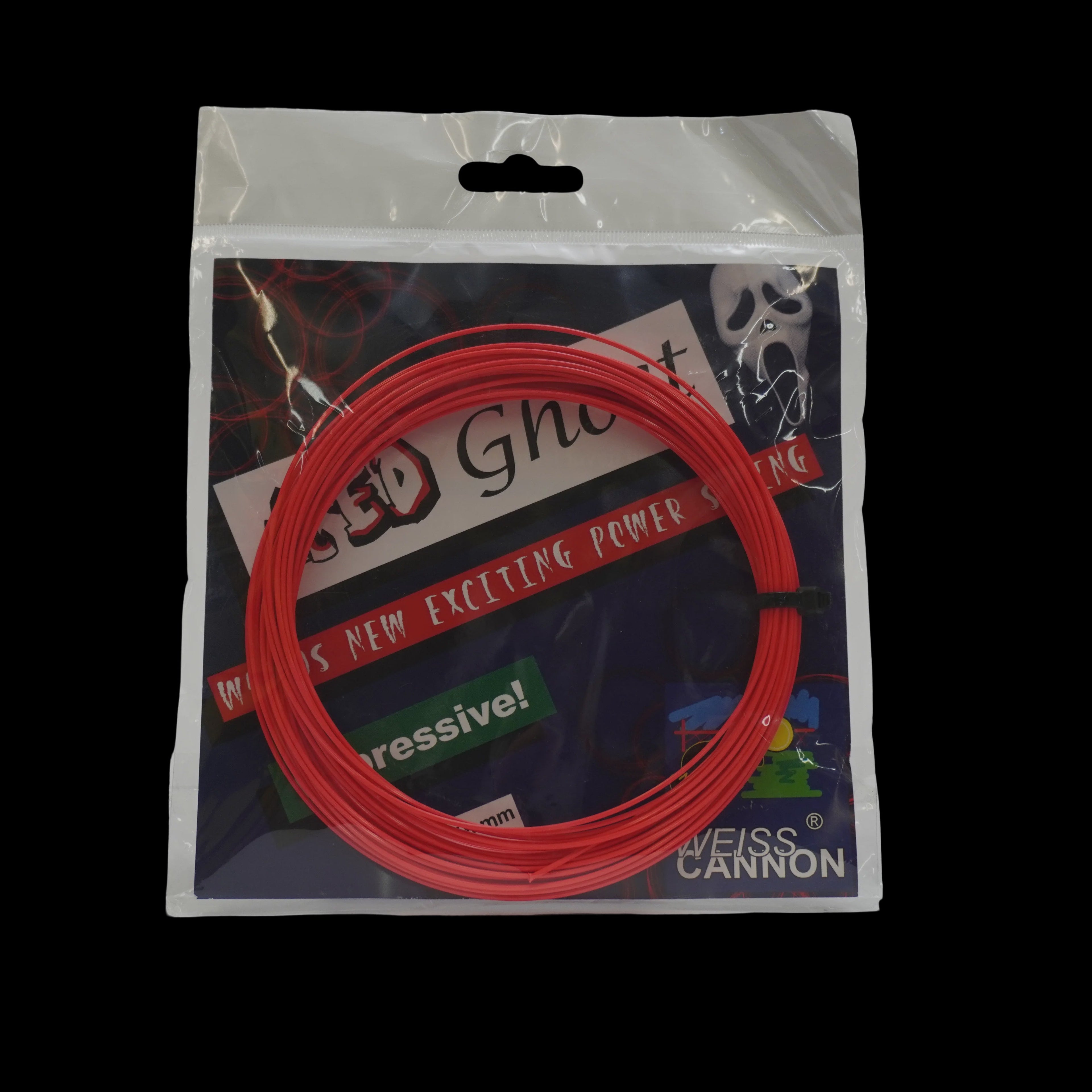 Red Ghost 17G/1.18 String Neon Red Red