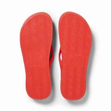 Archies Footwear Coral Arch Support Flip Flops 9
