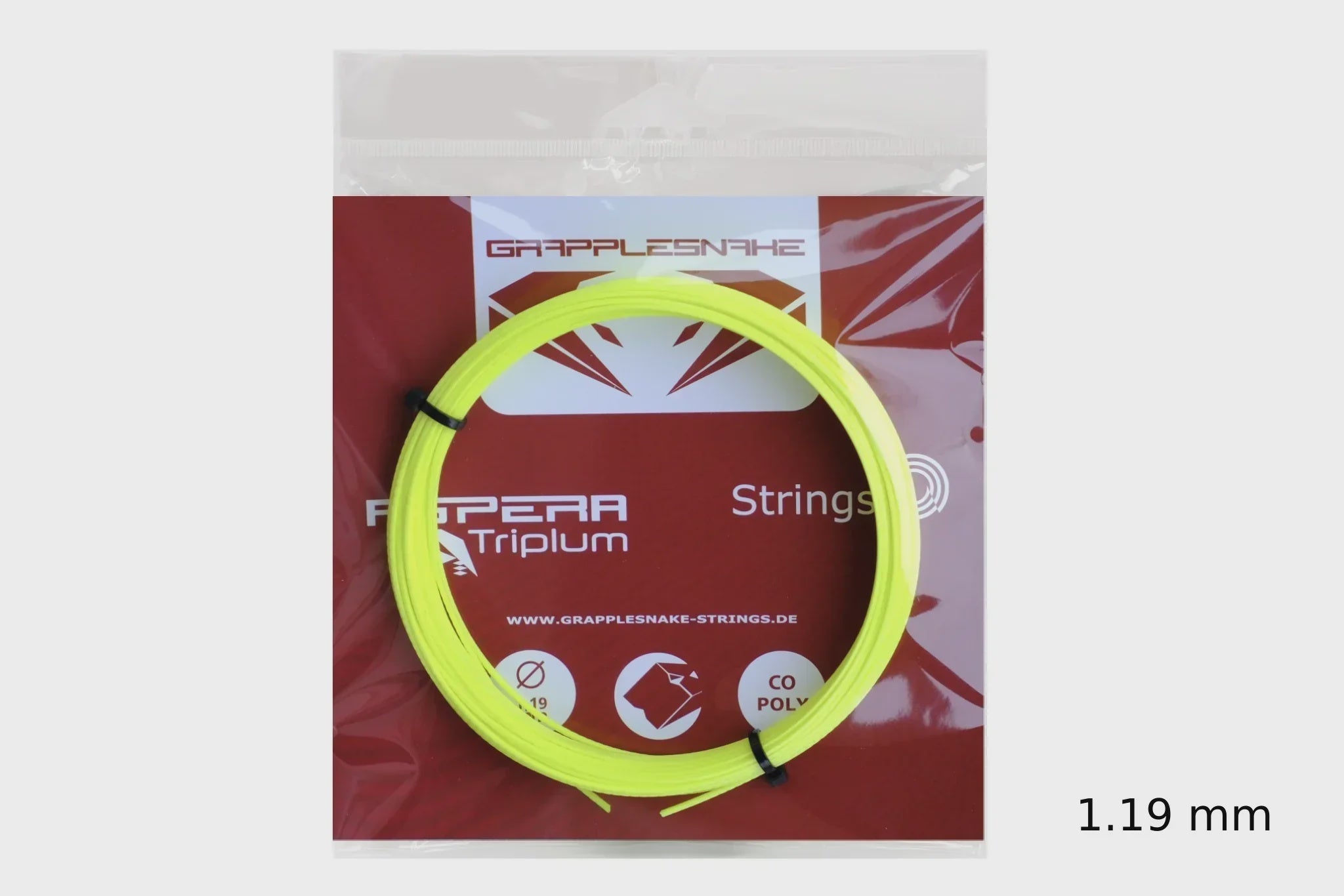 Aspera Triplum 18G/1.19 String Yellow Yellow