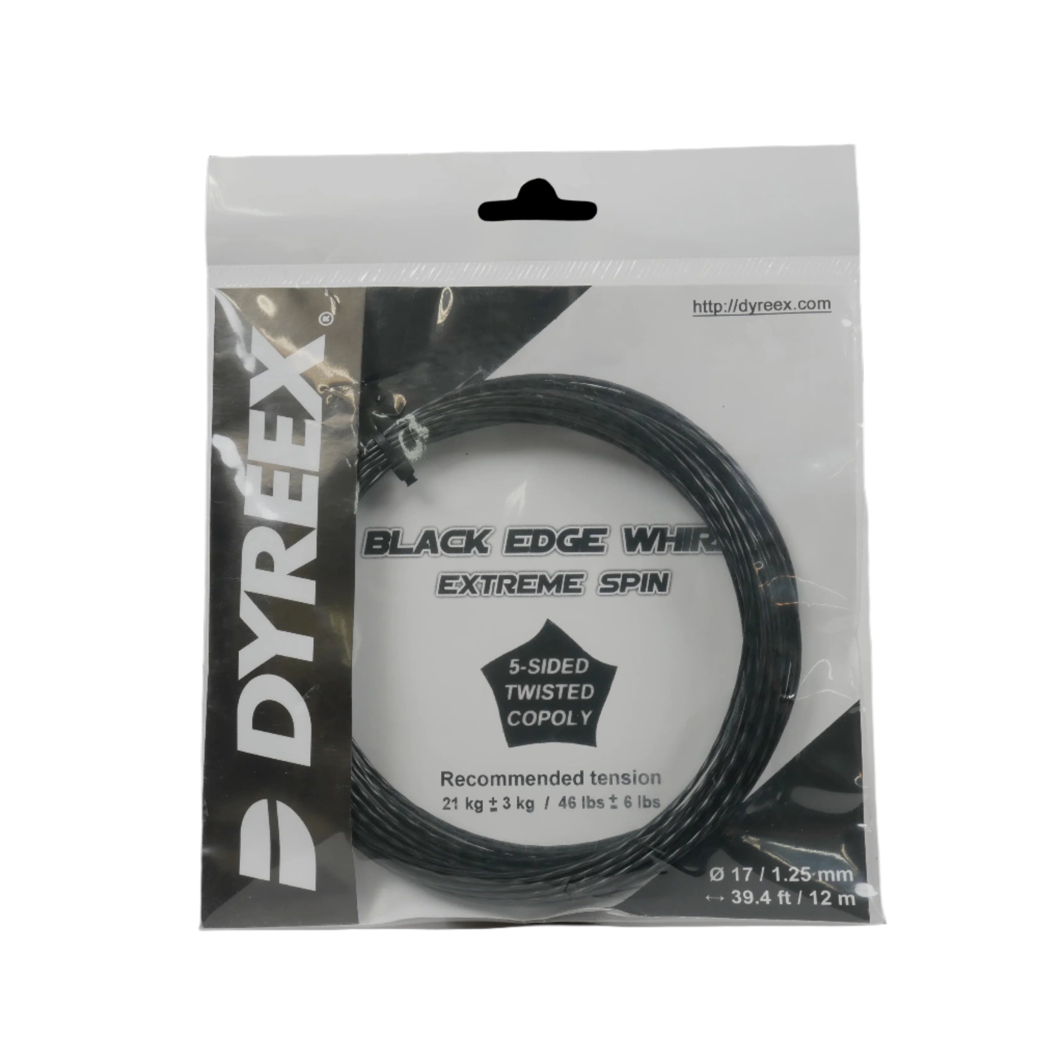 Black Edge Whirl 17G/1.25 String Black Black