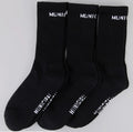 Municipal Training Camp Socks 3 Pack - Black/White OSFS (6-8)