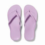 Archies Footwear Lilac Arch Support Flip Flops 9