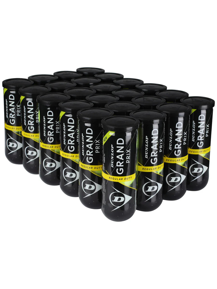 Dunlop Grand Prix Regular Duty Tennis Ball Case (24 Cans)