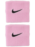 Nike Swoosh Premier Wristbands x 2 Pink Rise