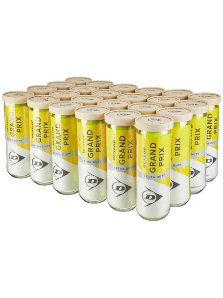 Dunlop Grand Prix Extra Duty Tennis Ball Case (24 Cans)