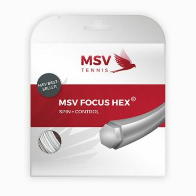 MSV Focus-Hex 16G/1.27 String White