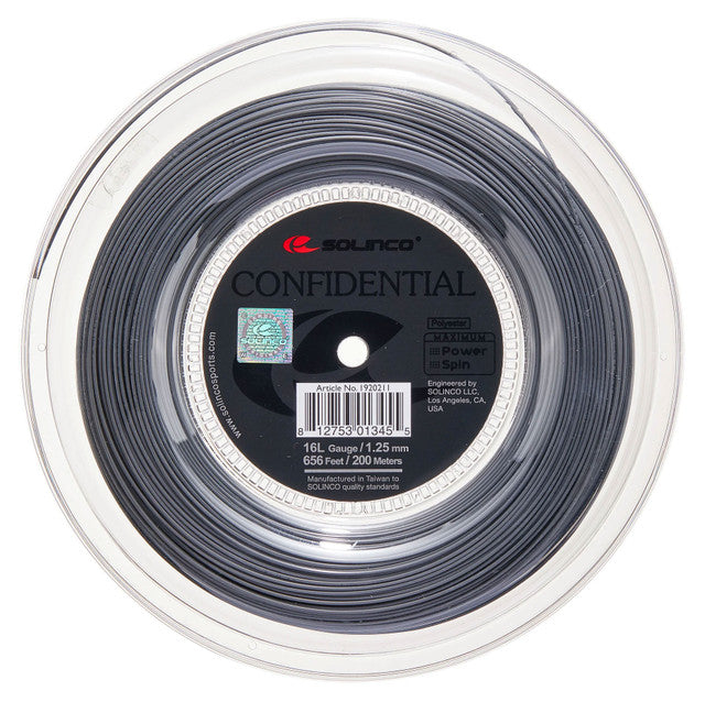 Solinco Confidential 16L/1.25 Grey REEL