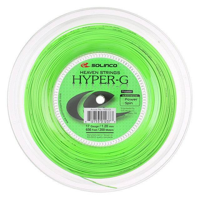 Solinco Hyper-G 17/1.20 Green REEL