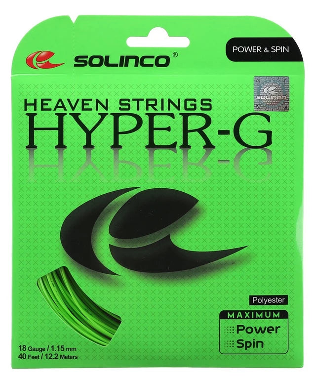 Solinco Hyper-G 18G/1.15 String Green
