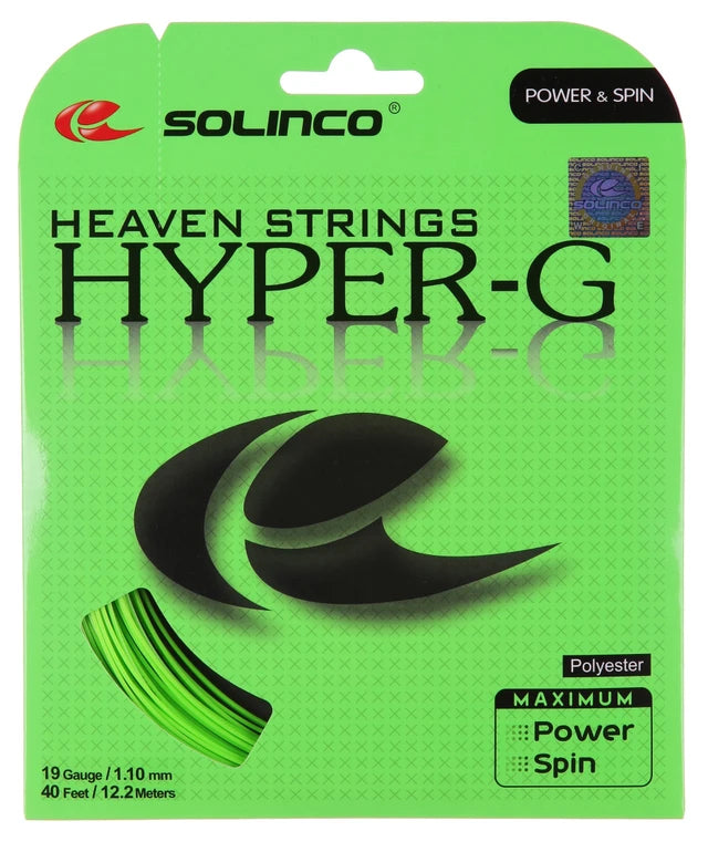Solinco Hyper-G 19G/1.10 String Green