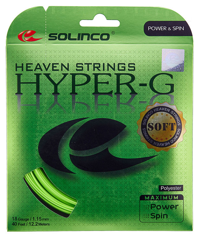 Hyper-G Soft 18G/1.15 String Lime