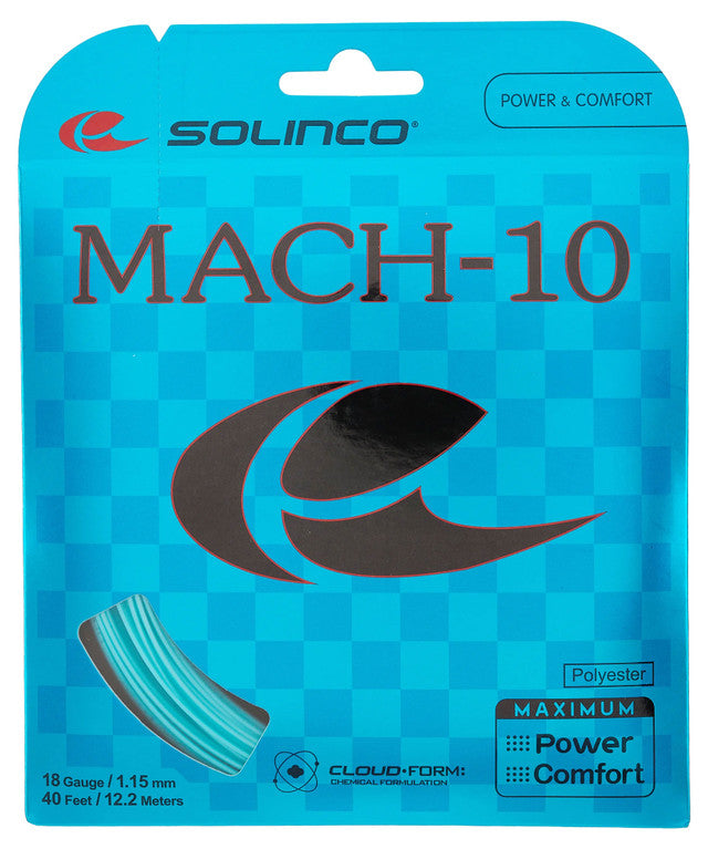 Solinco Mach-10 18G/1.15 String Blue