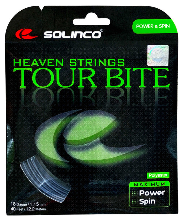 Solinco Tour Bite 18G/1.15 String Silver