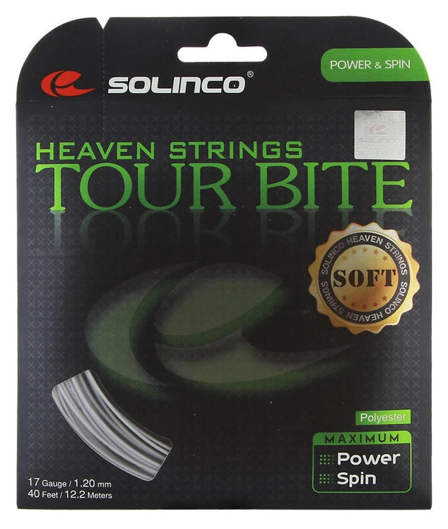 Solinco Tour Bite Soft 17/1.20 String Silver