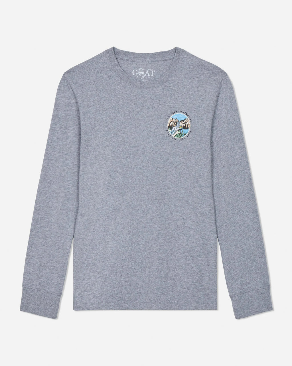 GOAT USA The Great Outdoors Long Sleeve T-Shirt
