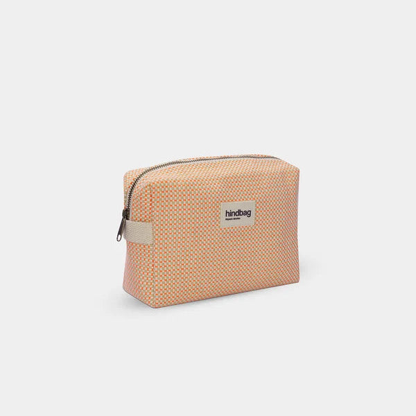 hindbag Leon coral toiletry bag