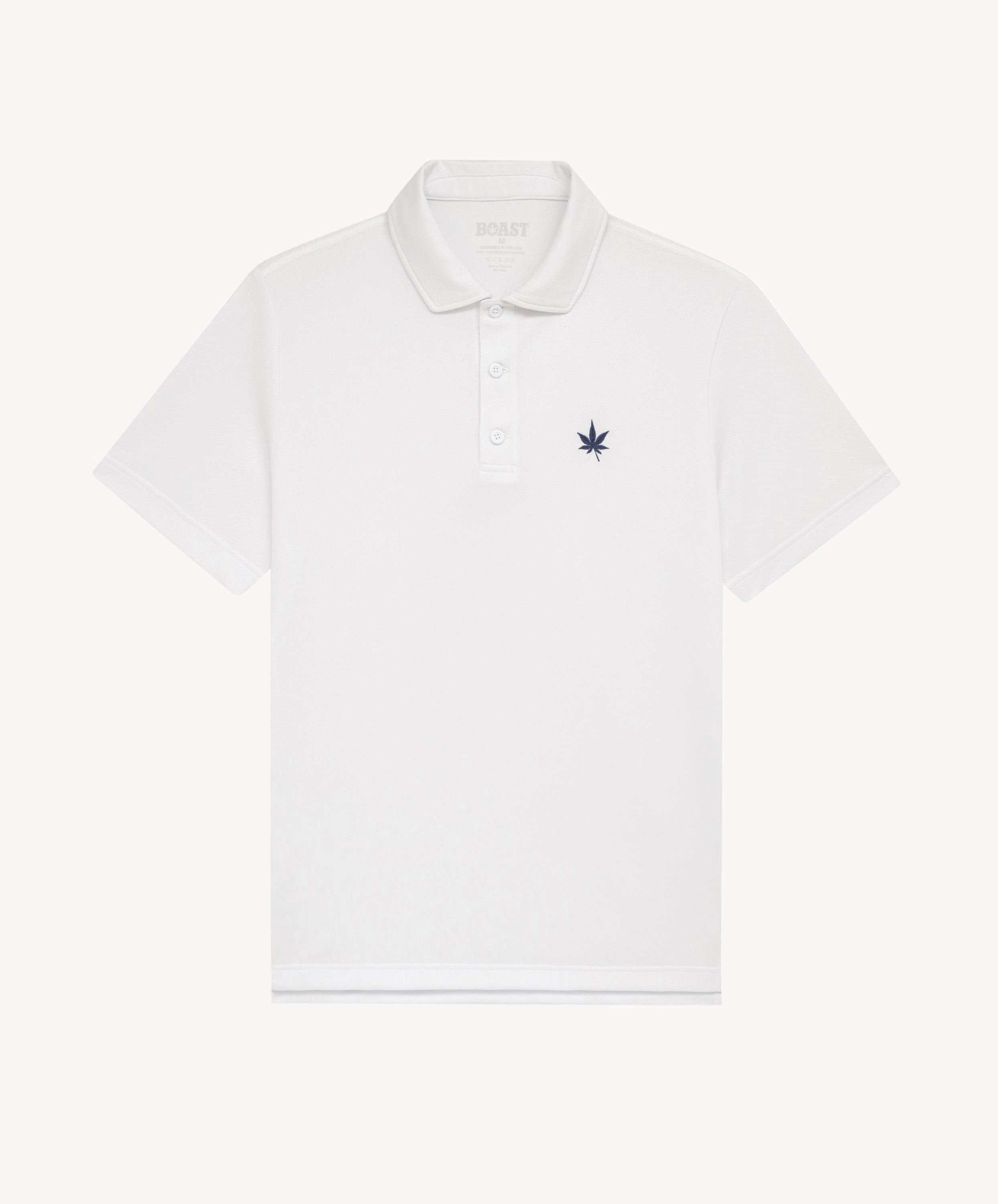 Boast Performance Match Polo 2.0 - White