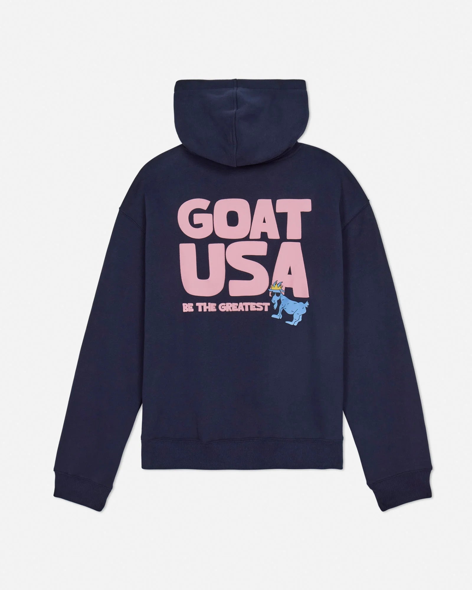 GOAT USA Women's Oversized Hooded Sweatshirt Caroline Blue/Navy