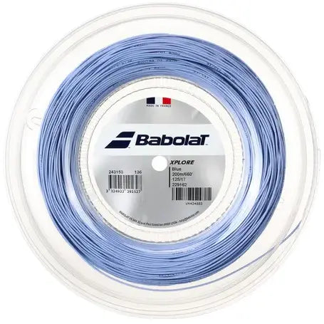 Babolat Xplore 17g/1.25 660' Tennis String Blue REEL